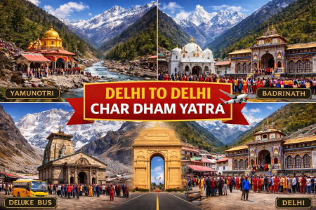 CHARDHAM Yatra Package – Delhi to Delhi with Helicopter Service