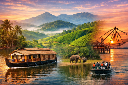 Kerala Tour Package – 6 Nights / 7 Days