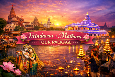 🌸 Vrindavan + Mathura Tour Package 🌸