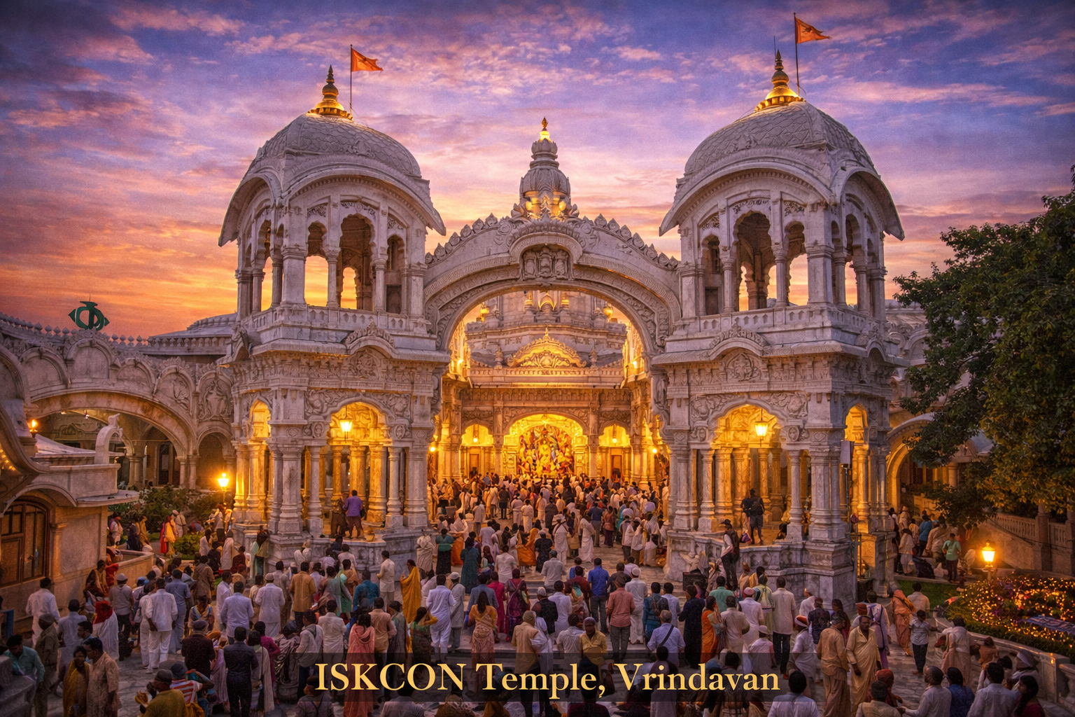 Day 1 – Arrival in Mathura & Temple Visit