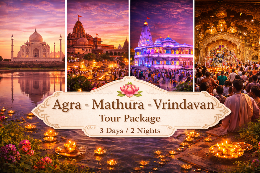 🕌 Agra – Mathura – Vrindavan Tour Package