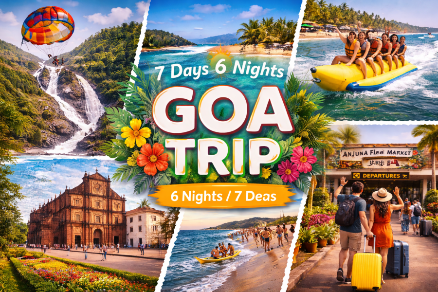 Goa Tour Package – 6 Nights / 7 Days