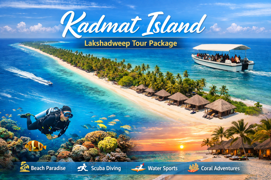 Kadmat Island Lakshadweep Tour Package – 4 Days / 3 Nights