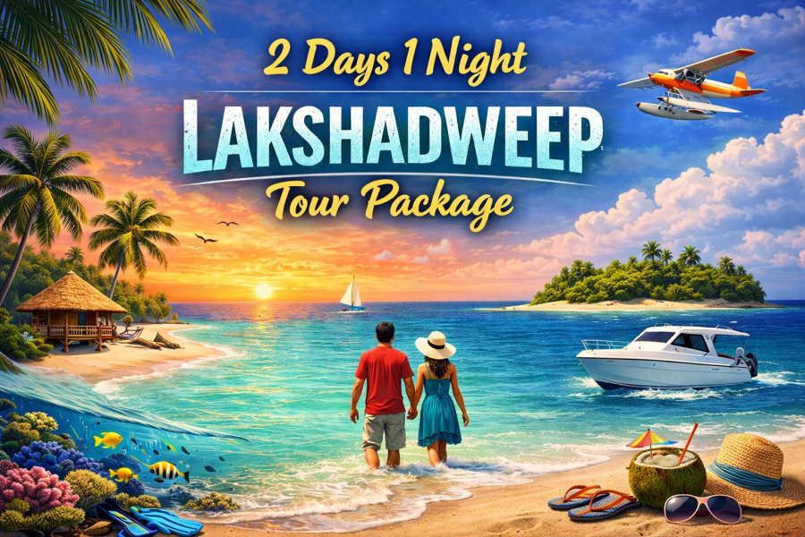 Agatti Island Lakshadweep Short Trip – 1 Night / 2 Days Tour Package