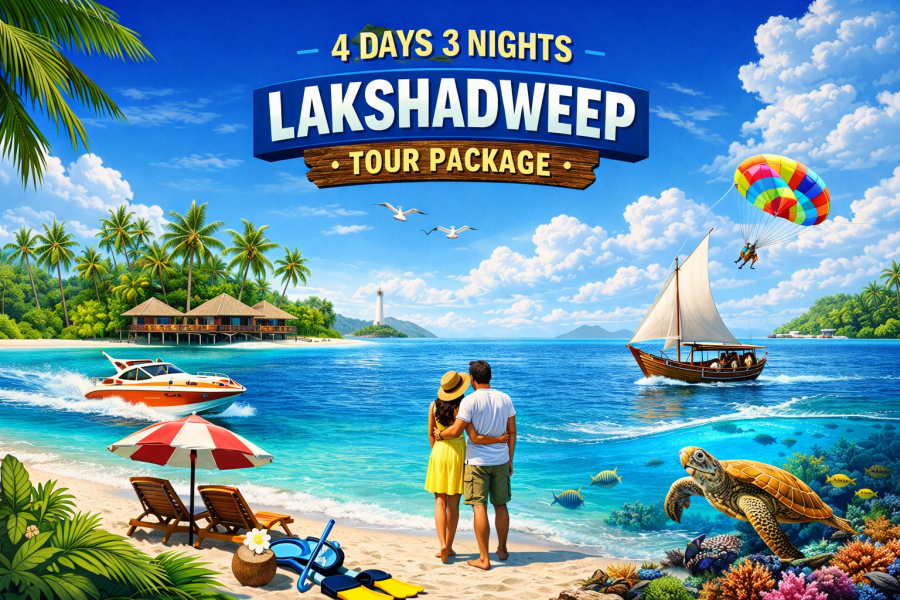 Lakshadweep Beach Vacation Package – 3 Nights / 4 Days Tropical Escape