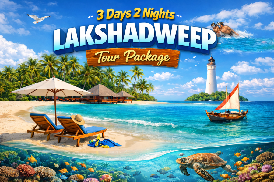 Lakshadweep Agatti & Bangaram Island Tour – 3 Days / 2 Nights