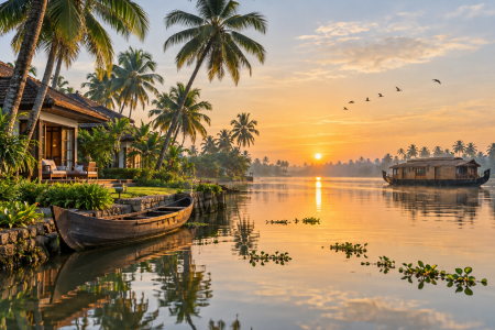 Kerala Tour Package – 6 Nights 7 Days | Munnar, Thekkady, Alleppey, Kovalam & Trivandrum